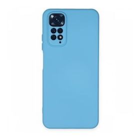 BSSM Nano İçi Kadife Silikon - Mavi Xiaomi Redmi Note 11 Kılıf