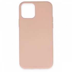 BSSM Nano İçi Kadife Silikon - Pudra iPhone 11 Pro Kılıf