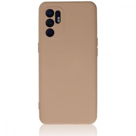 BSSM Nano İçi Kadife Silikon - Pudra Oppo Reno 6 Kılıf