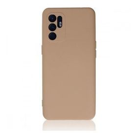 BSSM Nano İçi Kadife Silikon - Pudra Oppo Reno 6 Kılıf