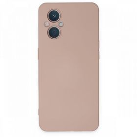 BSSM Nano İçi Kadife Silikon - Pudra Oppo Reno 7 Lite Kılıf