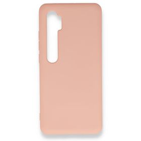 BSSM Nano içi Kadife Silikon - Pudra Xiaomi Mi Note 10 Lite Kılıf