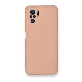 BSSM Nano içi Kadife Silikon - Pudra Xiaomi Redmi Note 10 Kılıf