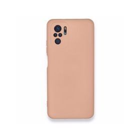 BSSM Nano içi Kadife Silikon - Pudra Xiaomi Redmi Note 10 Kılıf