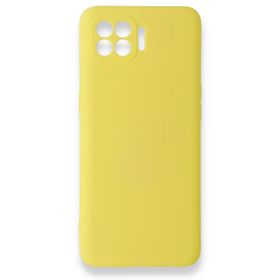BSSM Nano İçi Kadife Silikon - Sarı Oppo Reno 4 Lite Kılıf