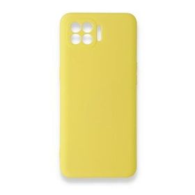 BSSM Nano İçi Kadife Silikon - Sarı Oppo Reno 4 Lite Kılıf