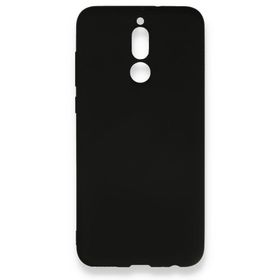BSSM Nano içi Kadife Silikon Siyah Huawei Mate 10 Lite Kılıf