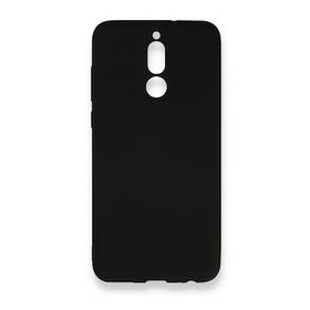 BSSM Nano içi Kadife Silikon Siyah Huawei Mate 10 Lite Kılıf