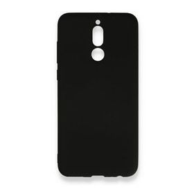 BSSM Nano içi Kadife Silikon Siyah Huawei Mate 10 Lite Kılıf
