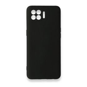 BSSM Nano İçi Kadife Silikon - Siyah Oppo Reno 4 Lite Kılıf