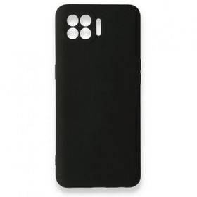 BSSM Nano İçi Kadife Silikon - Siyah Oppo Reno 4 Lite Kılıf