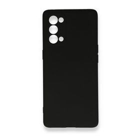 BSSM Nano İçi Kadife Silikon - Siyah Oppo Reno 5 Pro Kılıf