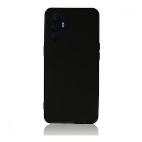 BSSM Nano İçi Kadife Silikon - Siyah Oppo Reno 6 Kılıf