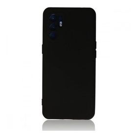 BSSM Nano İçi Kadife Silikon - Siyah Oppo Reno 6 Kılıf