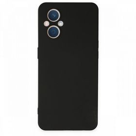 BSSM Nano İçi Kadife Silikon - Siyah Oppo Reno 7 Lite Kılıf
