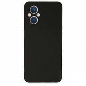 BSSM Nano İçi Kadife Silikon - Siyah Oppo Reno 7 Lite Kılıf