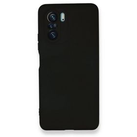 BSSM Nano içi Kadife Silikon - Siyah Xiaomi Poco F3 Kılıf