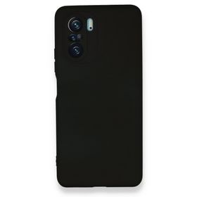 BSSM Nano içi Kadife Silikon - Siyah Xiaomi Poco F3 Kılıf