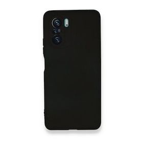 BSSM Nano içi Kadife Silikon - Siyah Xiaomi Poco F3 Kılıf