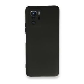 BSSM Nano içi Kadife Silikon - Siyah Xiaomi Poco X3 GT Kılıf