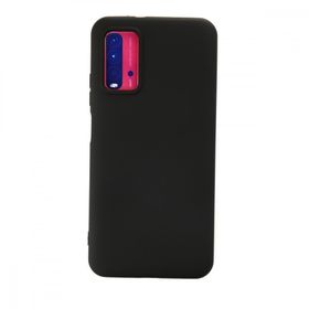 BSSM Nano içi Kadife Silikon - Siyah Xiaomi Redmi 9T Kılıf