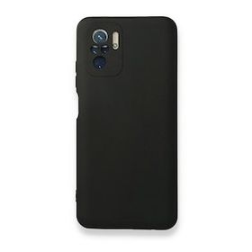 BSSM Nano içi Kadife Silikon - Siyah Xiaomi Redmi Note 10 Kılıf