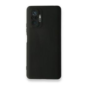 BSSM Nano İçi Kadife Silikon - Siyah Xiaomi Redmi Note 10 Pro Kılıf