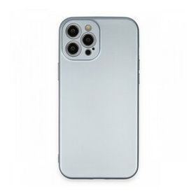 BSSM Nano içi Kadife Silikon - Sky Blue iPhone 12 Pro Max Kılıf