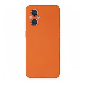 BSSM Nano İçi Kadife Silikon - Turuncu Oppo Reno 7 Lite Kılıf