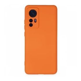 BSSM Nano İçi Kadife Silikon - Turuncu Xiaomi Mi 12 Kılıf