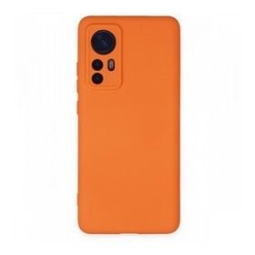BSSM Nano İçi Kadife Silikon - Turuncu Xiaomi Mi 12 Kılıf