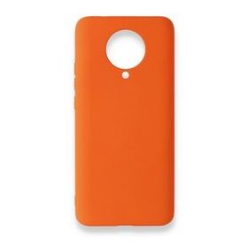 BSSM Nano içi Kadife Silikon - Turuncu Xiaomi Redmi K30 Pro Kılıf