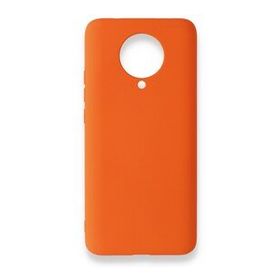 BSSM Nano içi Kadife Silikon - Turuncu Xiaomi Redmi K30 Pro Kılıf