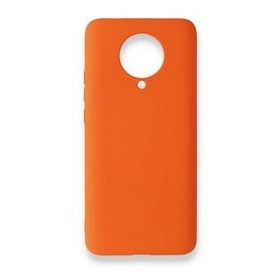 BSSM Nano içi Kadife Silikon - Turuncu Xiaomi Redmi K30 Pro Kılıf