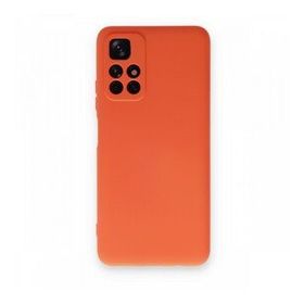 BSSM Nano İçi Kadife Silikon - Turuncu Xiaomi Redmi Note 11T Kılıf