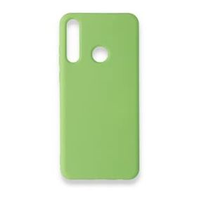BSSM Nano içi Kadife Silikon - Yeşil Huawei Y6P Kılıf