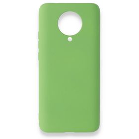 BSSM Nano içi Kadife Silikon - Yeşil Xiaomi Redmi K30 Pro Kılıf
