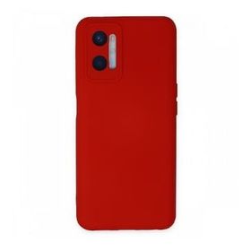 BSSM Oppo A96 Nano İçi Kadife Silikon Kırmızı Kılıf