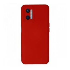 BSSM Oppo A96 Nano İçi Kadife Silikon Kırmızı Kılıf