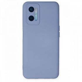 BSSM Oppo A96 Nano İçi Kadife Silikon Lila Kılıf