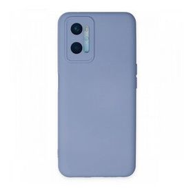 BSSM Oppo A96 Nano İçi Kadife Silikon Lila Kılıf