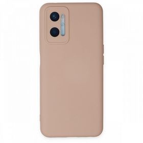 BSSM Oppo A96 Nano İçi Kadife Silikon Pudra Kılıf