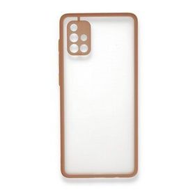 BSSM Pembe Samsung Galaxy A71 Montreal Silikon Kapak Kılıf