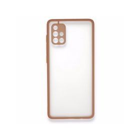 BSSM Pembe Samsung Galaxy A71 Montreal Silikon Kapak Kılıf