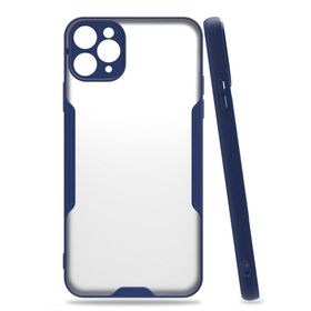 BSSM Platin Silikon - Lacivert iPhone 11 Pro Kılıf