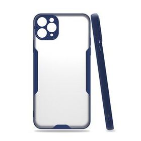 BSSM Platin Silikon - Lacivert iPhone 11 Pro Kılıf