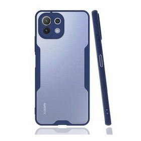 BSSM Platin Silikon - Lacivert Xiaomi Mİ 11 Lite Kılıf