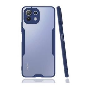 BSSM Platin Silikon - Lacivert Xiaomi Mİ 11 Lite Kılıf