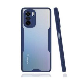 BSSM Platin Silikon - Lacivert Xiaomi Poco F3 Kılıf