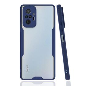 BSSM Platin Silikon - Lacivert Xiaomi Redmi Note 10 Pro Kılıf